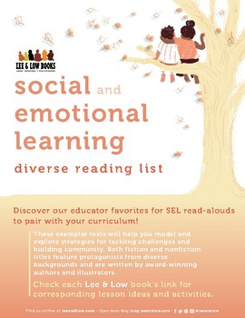 Preview of Lee & Low Books: Social and Emotional Learning Diverse Reading List