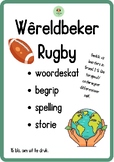 Rugby Wêreldbeker 2023: lees, spelling, woordeskat, begrip