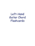 Left-Hand Guitar Chord Flashcards