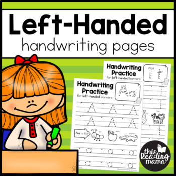 Left hand writing practice: left handed notebooks for kids: ABC Letter  Tracing for Preschoolers left handed handwriting practice for Preschoolers,  (Paperback)