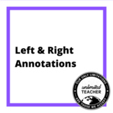 Left & Right Annotations