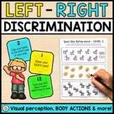 Left Right Discrimination PRINTABLE Interactive Worksheets