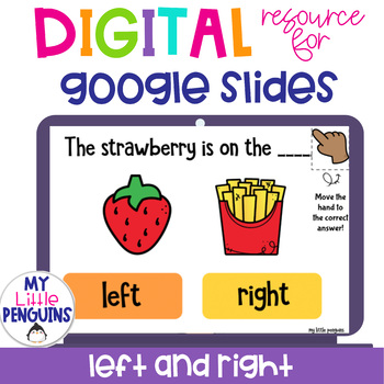 Preview of Left & Right Google Slides or Easel Assessment