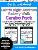 Left-to-Right Addition Around the Room Gallery Walk Bundle