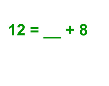 Preview of Leftover Facts to 20 - Fact Practice (Structuring to 20) Smartboard 16.2