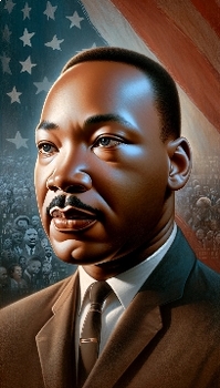 Preview of Legacy of Equality: An Inspiring Illustrated Poster of Martin Luther King Jr.