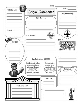 Preview of Legal Concepts Guided Notes