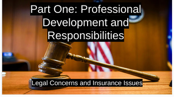 Preview of Legal Concerns and Insurance Issues- Google Slides