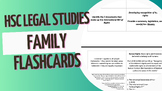 Legal Studies Family Flashcards