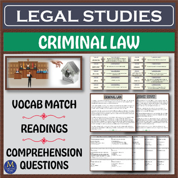 Preview of Legal Studies Series: Criminal Law