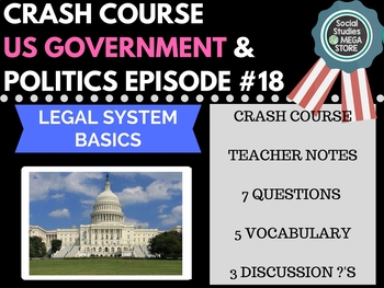 Preview of Legal System Basics: Crash Course Government and Politics #18