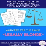 Legally Blonde Movie Discussion Activities