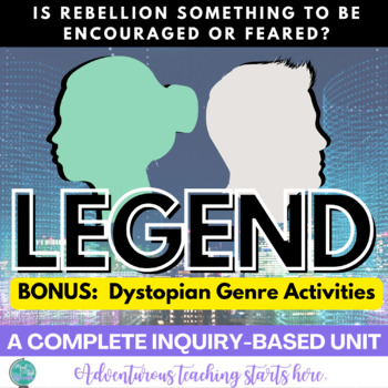 Legend by Marie Lu: A Complete Unit (with ADDITIONAL Dystopian Activities)