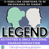 Legend by Marie Lu:  Activities & Skill Building for Chara