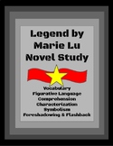 Legend by Marie Lu Novel Study Worksheets