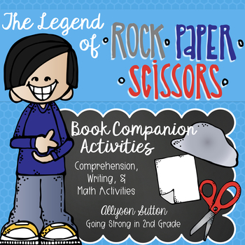 Preview of Legend of Rock Paper Scissors Book Companion Activities