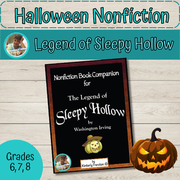 Preview of Legend of Sleepy Hollow: Book Companion & Non-Fiction Passages & Printables