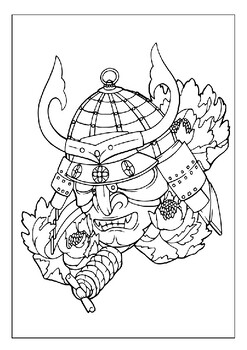 warrior coloring pages