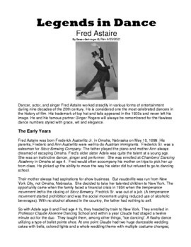 Preview of Legends in Dance -Fred Astaire 