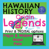 Legends of Hawaii's Volcanic Origins: Papa & Wakea, Maui, 