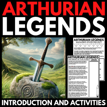 Arthurian Legends Unit | King Arthur | Knights and Chivalry | Activities