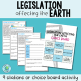 Legislation Affecting the Earth Stations