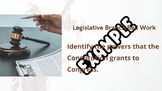 Legislative Bellwork Visual - Unveiling Constitutional Pow