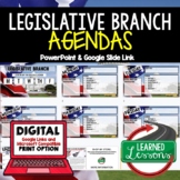 Legislative Branch Agenda PowerPoint & Google Slides, Civi