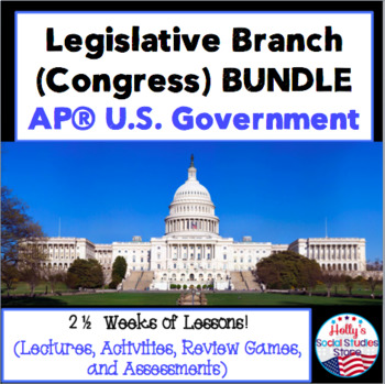 Preview of Legislative Branch (Congress) BUNDLE for AP® U.S. Government