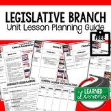 Legislative Branch Lesson Plan Guide Civics Government Bac