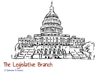 how to draw legislative branch