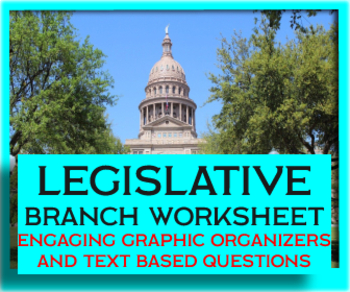 Preview of Legislative Branch Worksheet