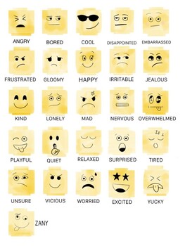 ABC Emotions Legos by Jenna Watson | TPT