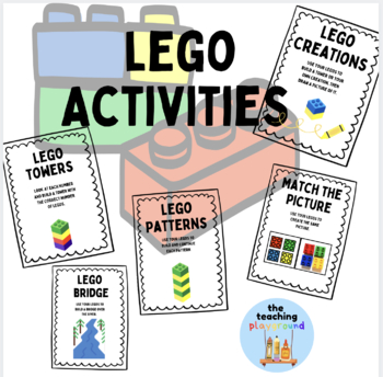 Preview of Lego Activities - Patterns, number sense, steam and more