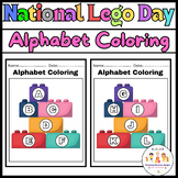 Lego Alphabet Coloring Activities Worksheets | Lego Day