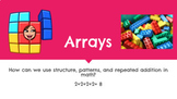 Lego Arrays and Cookie Tray Worksheet (UDL Lesson) 