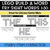 Lego Build a Word Activity- Fry Sight Words 1-30