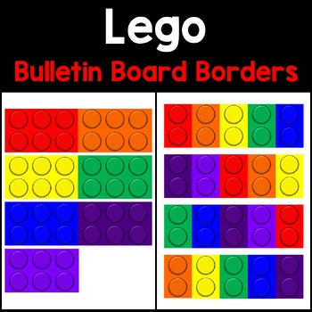 lego bulletin board border