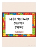 Lego Center Signs