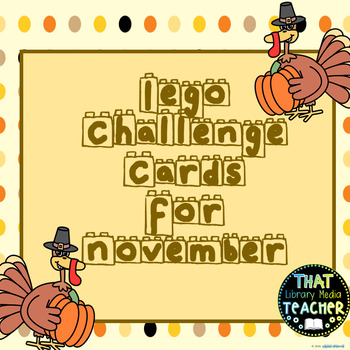 Preview of Lego Challenge Cards for November