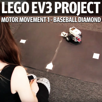 Preview of Lego EV3 Beginner Project Rubric - Motor Movement | Baseball Diamond