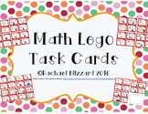 Lego Math Build Task Cards August through December