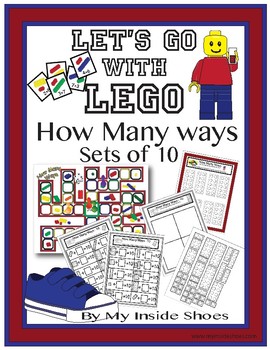 Preview of Lego Math - How many ways - sets of 10