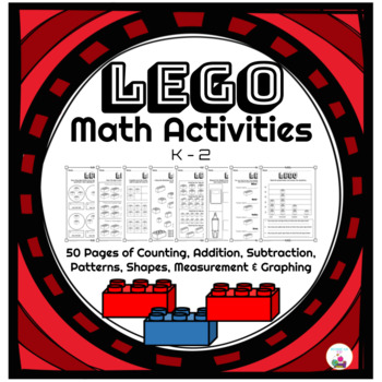 Preview of Lego Math K-2: Mixed Skill Practice - End of Year Review
