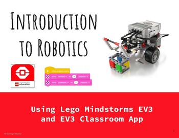 Preview of Lego Mindstorms EV3 Robotics using the EV3 Classroom App