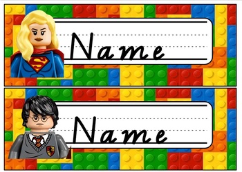 lego name labels