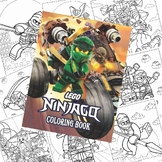 Lego Ninjago Coloring Pages (PDF Printables)