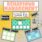 FREE Behavior Management Tool Kit -First Then Board, Token