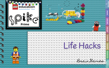 Preview of Lego Spike Prime Life Brain Game Presentation