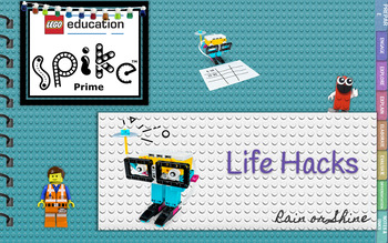 Preview of Lego Spike Prime Life Hack-Rain or Shine Presentation